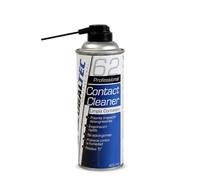 Globaltec Professional Spray Limpiacontactos Residuo 0, 400ml - Limpiador de Contactos Eléctricos Dieléctrico Secado Rápido - Caudalímetro, Mandos de Consola, Potenciómetro, Placa Base