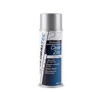 GLOBALTEC PROFESSIONAL Spray Zinc Anticorrosivo 400ml - Galvanizado en Frío con 98-99% Zinc - Protección Catódica para Soldaduras, Estructuras y Metales - Acabado Zinc Claro Brillante