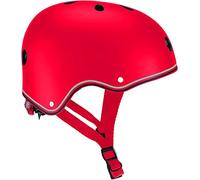 Globber - Casco Junior Primo-Red para niño, Unisex, Rojo, Talla XS-S