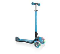 GLOBBER Elite Roller - Patinete infantil a partir de 3 años - Scooter - ABEC 5 3 ruedas - Altura regulable - Ruedas LED