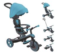 Globber Explorer Trike 4 en 1 - Triciclo y Bicicleta de Equilibrio Todo en uno para bébes y niños de 10 Meses a 5 años, Verde Turquesa.