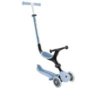 Globber GO-UP Active Lights ECO - Patinete evolutivo, color azul pastel