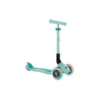 GLOBBER JUNIOR Foldable Lights - Patinete 120/80 mm ABEC 9 3 Ruedas LED Mint