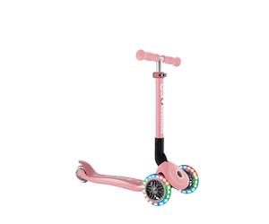 Globber Junior Foldable Lights Scooter, Juventud Unisex