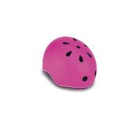 Casco junior GLOBBER rosa fuerte liso UNICA