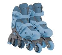 Globber Learning 2EN1 - Rollers escalables de Aprendizaje (tamaño 1 del 26 al 29), Color Azul