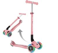 Globber Monopatín Primo Plegable Con Luces Rosa