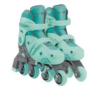 Globber Patines en Línea 2 en 1 - Patines en línea niños pequeños de más de 3 años y Mayores de más de 5 años, Talla 26-29, Verde Menta