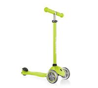 Globber Patinete Primo, Color Verde Lima - Patinete Infantil con Manillar Ajustable y Diseño Seguro