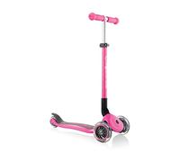 Globber Primo Foldable, Patinete De Tres Ruedas Niñas, Rosa (Pink), Talla Única