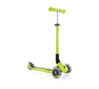 GLOBBER Primo Foldable - Patinete infantil 120/80 mm, ABEC 5, 3 ruedas, altura regulable