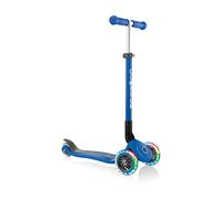 Patineta plegable Primo Foldable Lights GLOBBER azul oscuro liso UNICA