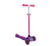 Globber Primo Plus Lights - Patinete de 3 ruedas, color morado