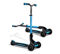 Globber - ULTIMUM - Patinete plegable de 3 ruedas para niños, adolescentes y adultos , Azul Cielo