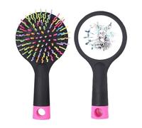 Globe Big Ben Torre Eiffel Pintura Acuarela Salon Desenredante Cepillo de Pelo Base Cojín