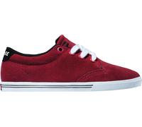 Globe Deportiva con Cordones Zapato Bajo Lighthouse-Slim Rojo Gamuza Cordón