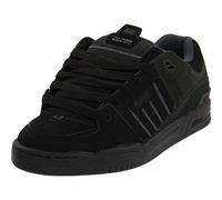 Globe Fusion Hommes Noir Cuir Chaussures Baskets de Sport Neuf EU 40,5