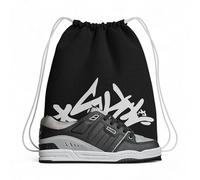 Globe Fusion Trainers - Zapatillas de skate (negro/gris acero/blanco, para gimnasia, amortiguadas, resistentes, suela robusta, más bolsa), Negro , 39 EU