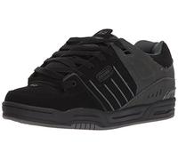 Globe Fusion - Zapatillas de Skateboarding de Cuero para Hombre Negro Black/Night 44, Black-Night, 39.5 EU