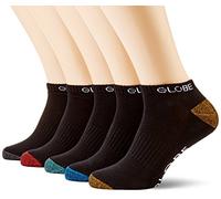 Globe Ingles Ankle Sock 5 Pack Calcetines, Hombre, asst., 39/44.5