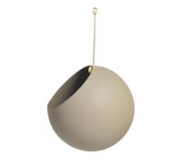 GLOBE Macetero Colgante 28 cm Taupe