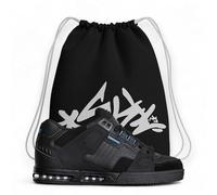 Globe Sabre Trainers - Zapatillas de skate - Amortiguadas, resistentes y antideslizantes - Suela robusta, alta comodidad - más bolsa, Negro , 40 EU