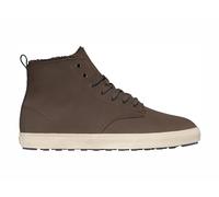 Globe Zapatilla Alta Calzado Protector Tobillo Cordones Cruzada Braun Cuero Warm