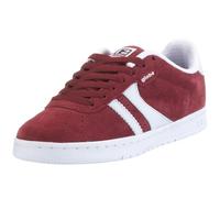 Globe - Zapatillas de Deporte de Ante para Hombre, Color Rojo, Talla 44.5