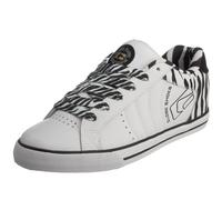 Globe - Zapatillas de Deporte de Cuero Nobuck para Hombre, Color Blanco, Talla 46