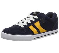GlobeEncore-2, Zapatillas de Skateboard Hombre, Azul (Navy/Yellow), 37 EU
