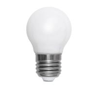Globen Lighting Bombilla E27 LED filamento opalina 45 mm 5W