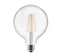 Globen Lighting Bombilla E27 LED globo 125 transparente