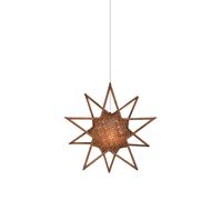 Globen Lighting Estrella de Adviento Karin Ø45 cm marrón