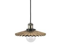 Globen Lighting Lámpara colgante Cobbler Ø25 cm Marrón
