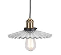 Globen Lighting Lámpara colgante Cobbler Ø25 cm transparente