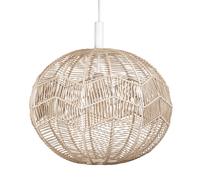 Globen Lighting Lámpara colgante Missy Ø45 cm Natural-blanco