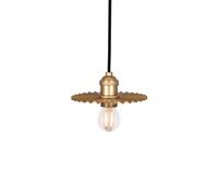 Globen Lighting Lámpara colgante Omega Ø15 cm Dorado