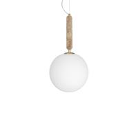 Globen Lighting Lámpara colgante Torrano 30 cm Travertin