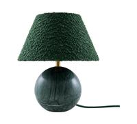 Globen Lighting Lámpara de mesa Castello 24 Mármol verde oscuro