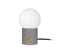 Globen Lighting Lámpara de mesa Hubble Ø15 cm gris