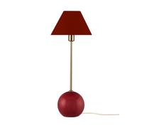 Globen Lighting Lámpara de mesa Iris 20 Burgundy
