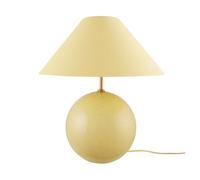 Globen Lighting Lámpara de mesa Iris 35 39 cm Amarillo mantequilla