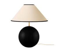 Globen Lighting Lámpara de mesa Iris 35 39 cm Negro