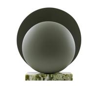 Globen Lighting Lámpara de mesa Orbit Verde musgo