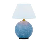 Globen Lighting Lámpara de mesa portátil Iris 16 Azul paloma