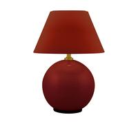 Globen Lighting Lámpara de mesa portátil Iris 16 Burdeos