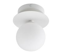 Globen Lighting Lámpara de pared Art Deco IP44 Blanco