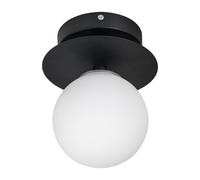 Globen Lighting Lámpara de pared Art Deco IP44 Negro-blanco