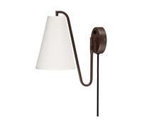 Globen Lighting Lámpara de pared Lou Blanco bou ronce