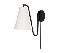 Globen Lighting Lámpara de pared Lou Bou lanco-negro